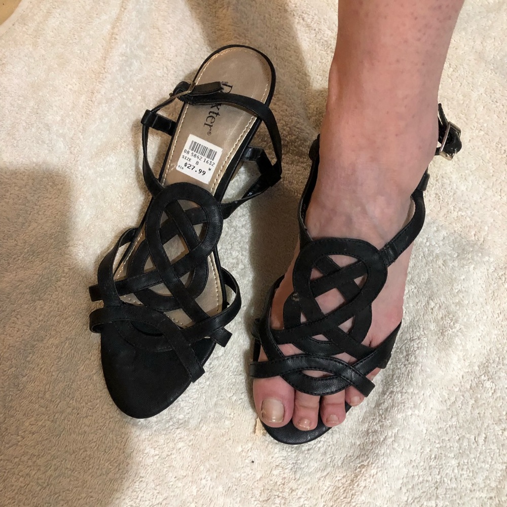 Sandals - strap black